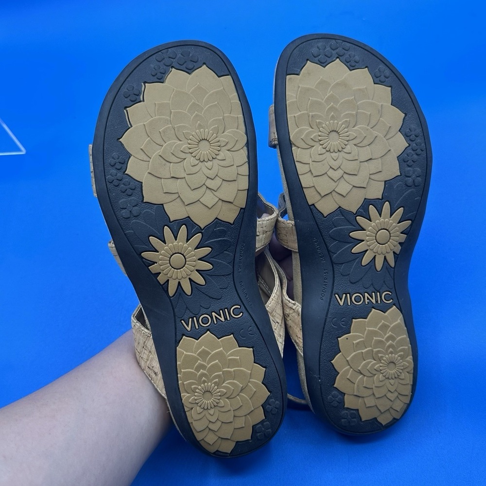 EUC Vionic Amber Sandals Adjustable Orthotic Sand… - image 6